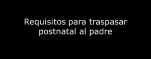 postnatal al padre